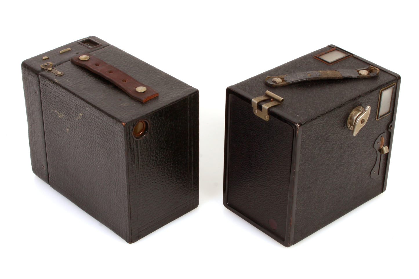Antique Box Cameras Pair (2)