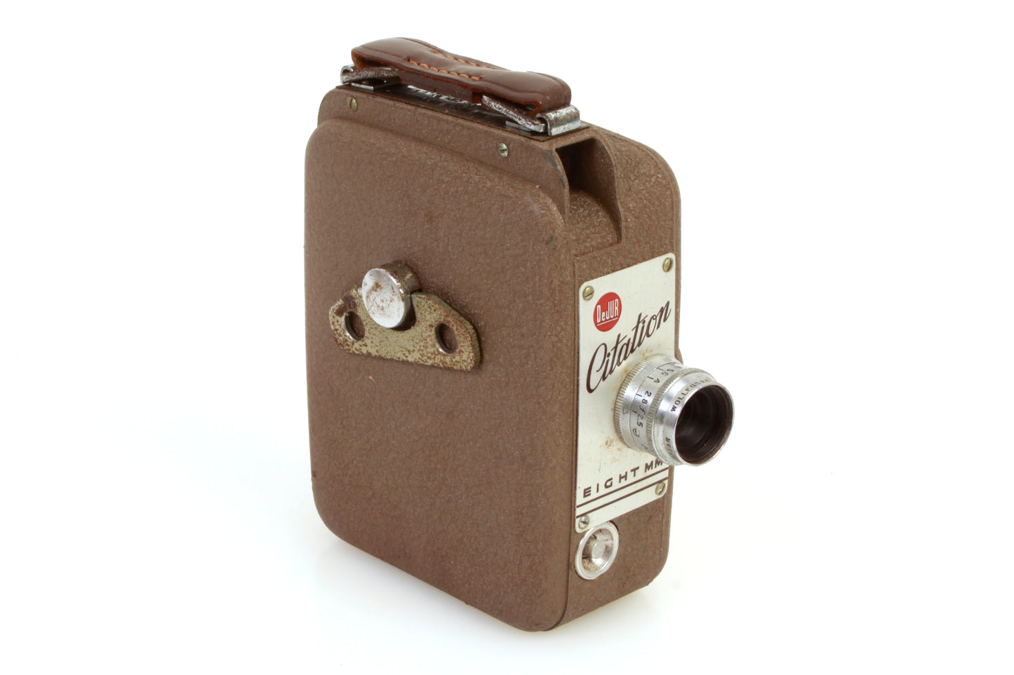 DeJur Citation 8mm Camera with 13mm f/2.5 Lens W/ Case