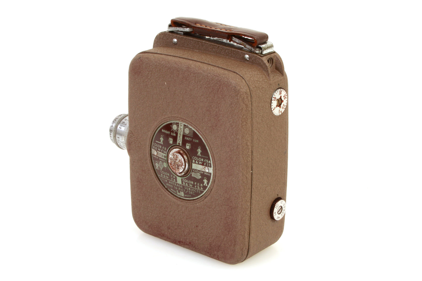 DeJur Citation 8mm Camera with 13mm f/2.5 Lens W/ Case