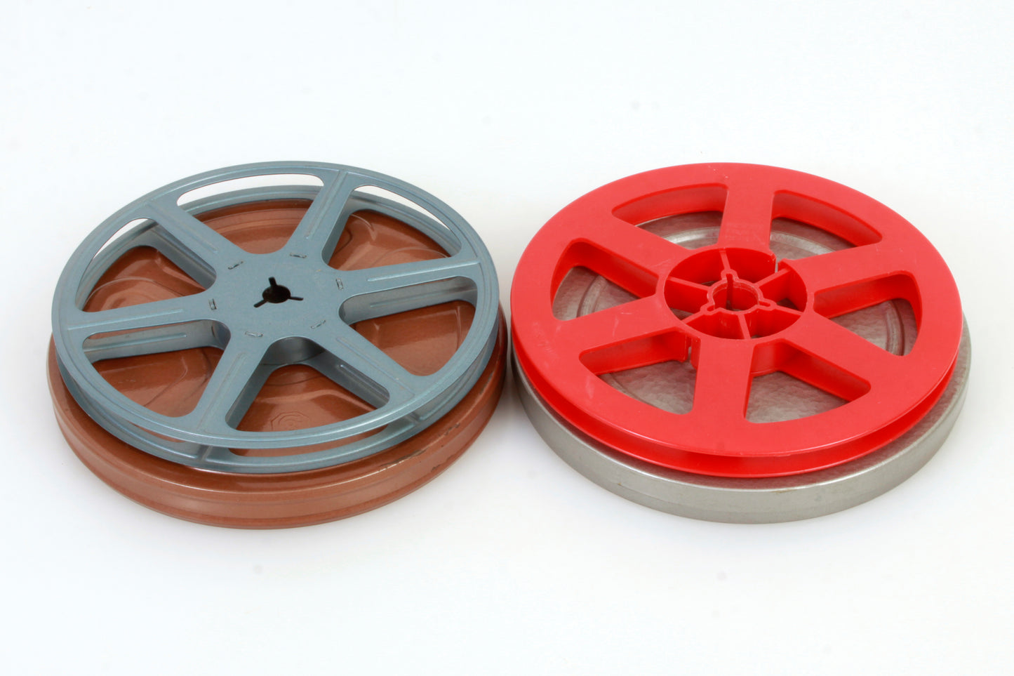 Movie Reels & Cans (4) Lot of 4 - Prop/Display