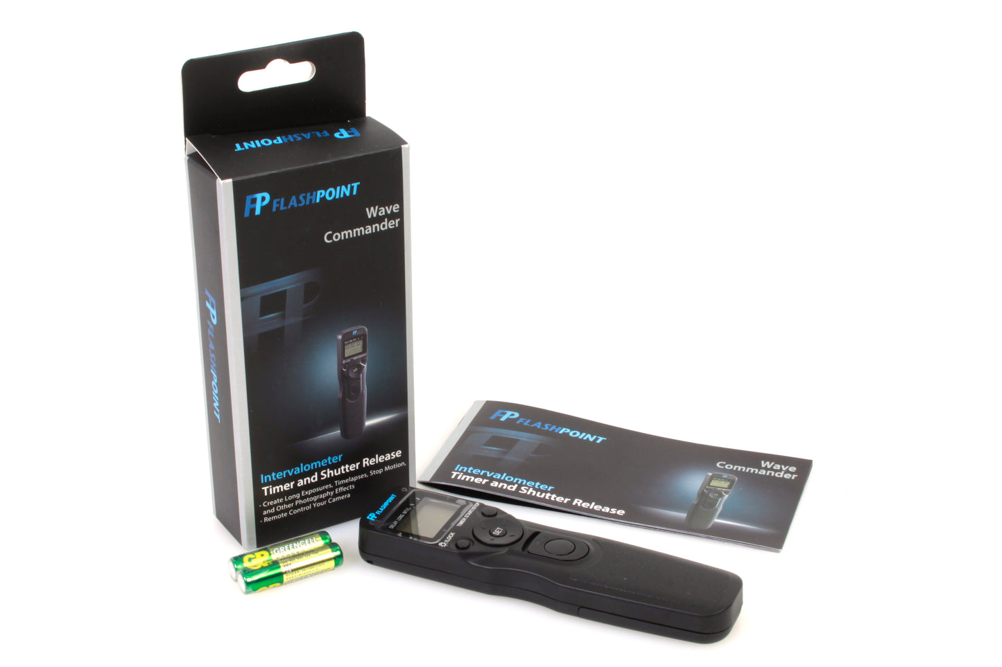 Flashpoint Wave Commander Wireless Intervalometer Timer & Shutter Release