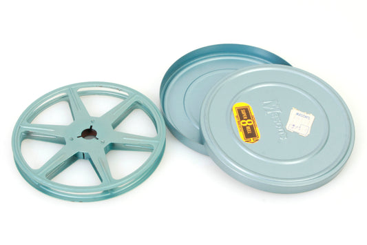 Super 8 Movie Reel & Can 200ft