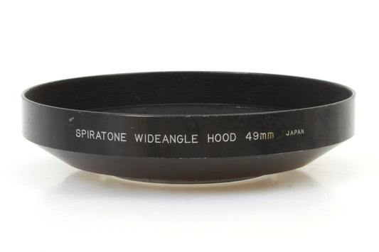 Spiratone 49mm Wide Angle Metal Hood Vintage