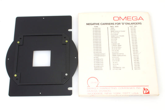 Omega D Series Negative Carrier for 35mm Mounted Slide No 423-371 2x2 Mounts