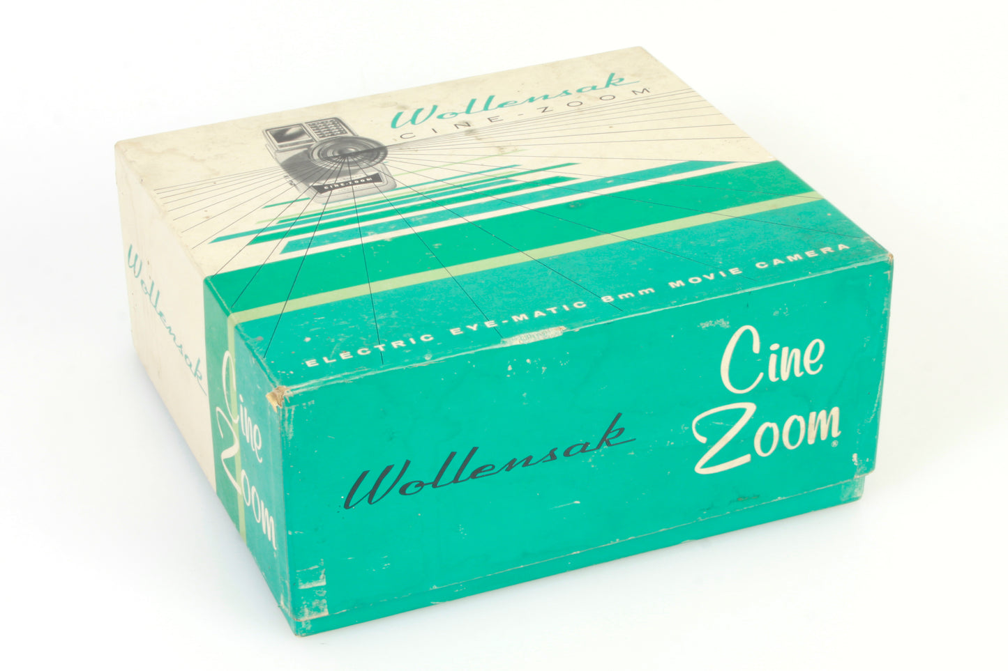 Wollensak Cine Zoom Model 51 8mm Film Camera in Original Box w/ Manual