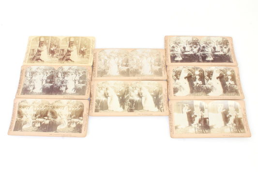Stereoview Cards - Lot of 8