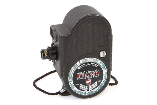 Bell & Howell Filmo Sportster camera with 12 1/2mm f/2.5 lens