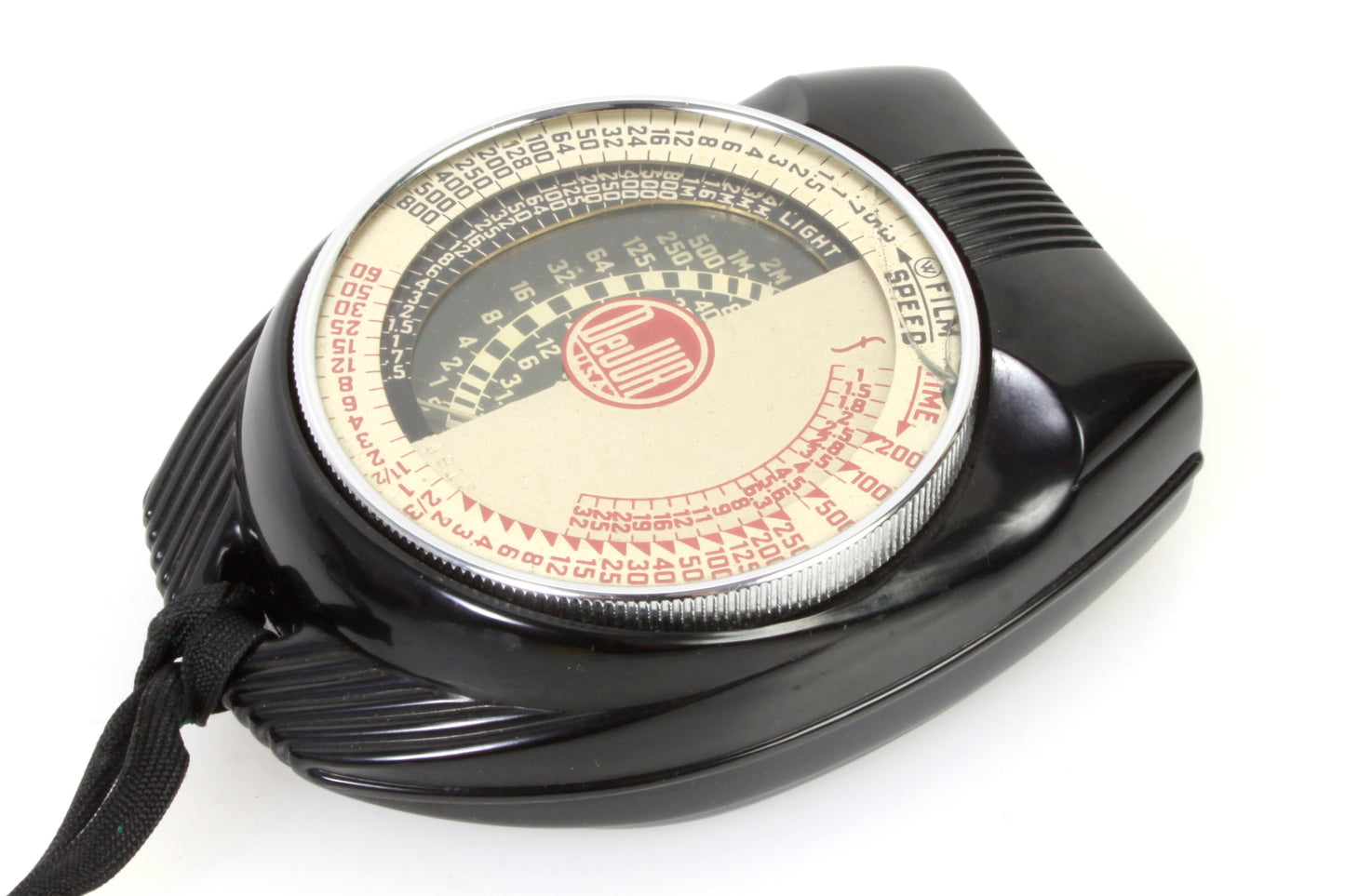 Vintage DeJur Model 40 Light Meter w/ Case & Manual - Prop/Display