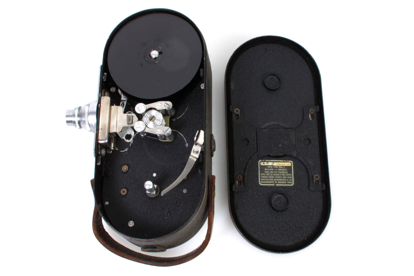 Keystone Model A-7 16mm Camera with Wollensak f/2.5 Cine Velostigmat 1 inch Focus Lens PROP/ DISPLAY
