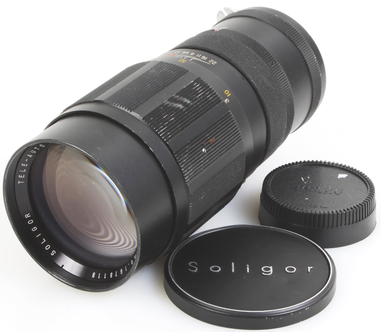 Nikon Film Telephoto Lens 200mm Prime w/ Caps