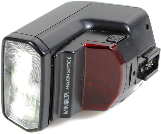 Minolta Maxxum 3200I Electronic Flash for Sony and Maxxum Cameras TESTED