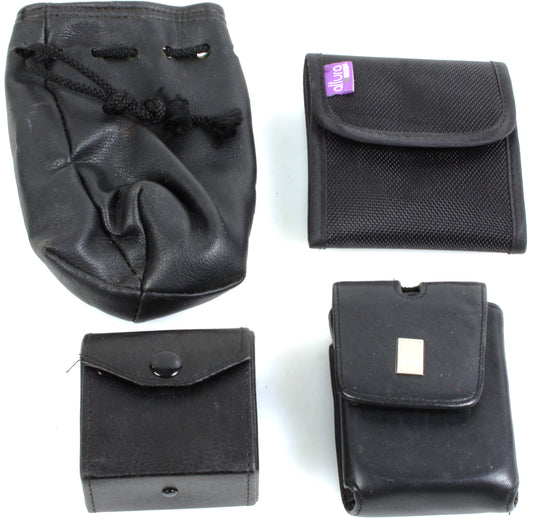 Camera Lens And Acc Cases Set of 4