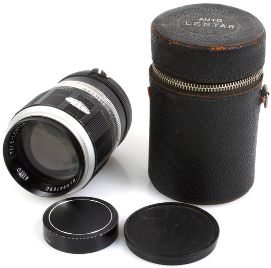 Nikon Portrait Film Camera Lens w/ Caps and Case