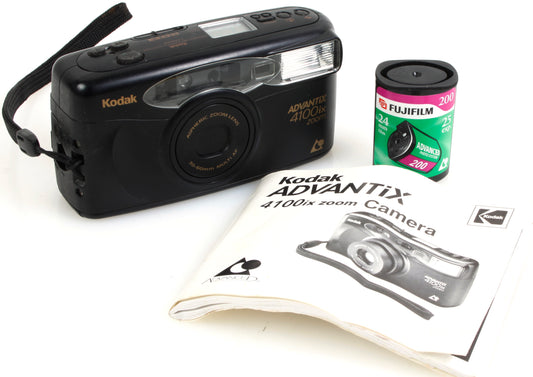 Kodak 4100 Camera w/ Film, New Battery & Manual
