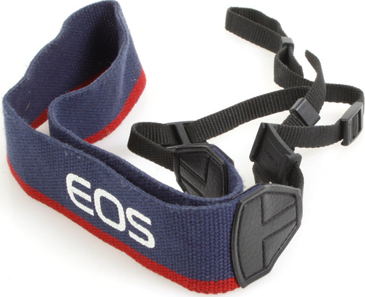 Canon EOS Film Camera Strap Blue/ Red