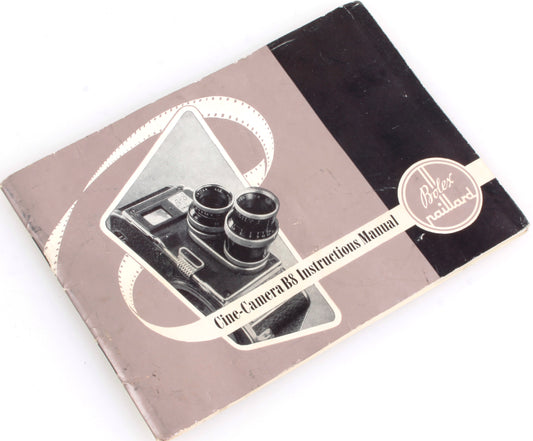 Bolex Cine-Camera B8 Manual Original