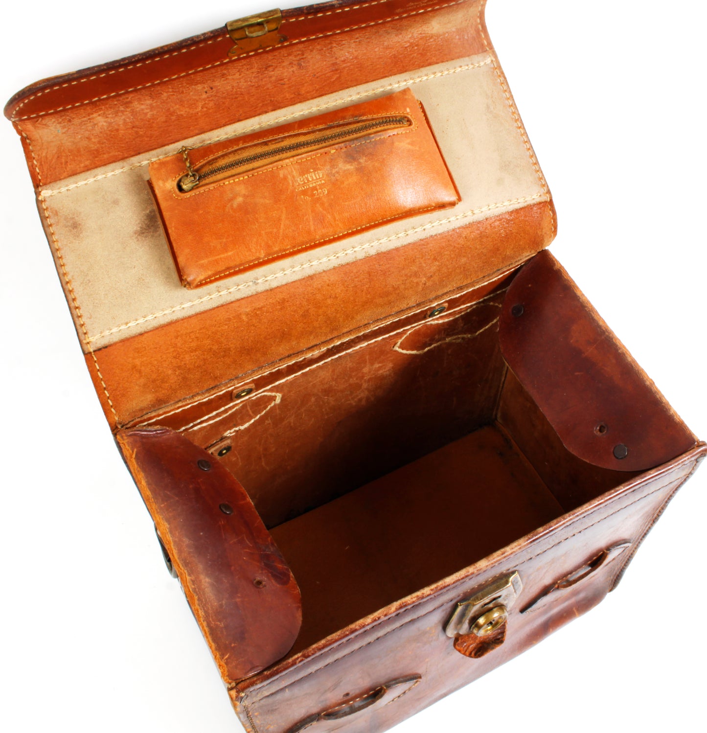 Camera Case Leather 1950s
