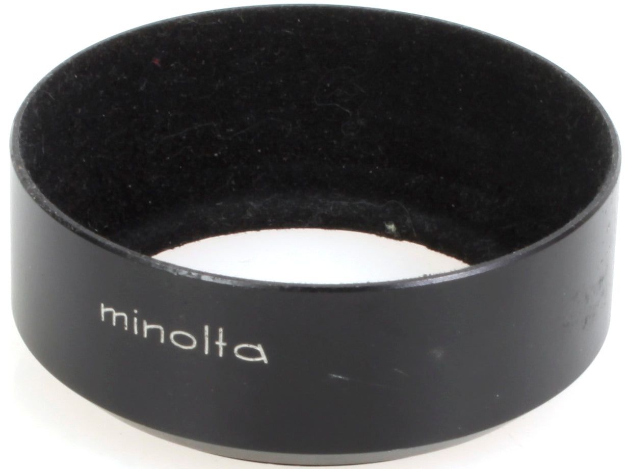 Minolta 55mm Lens Hood Metal Vintage