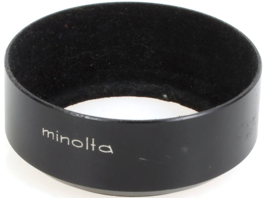 Minolta 55mm Lens Hood Metal Vintage