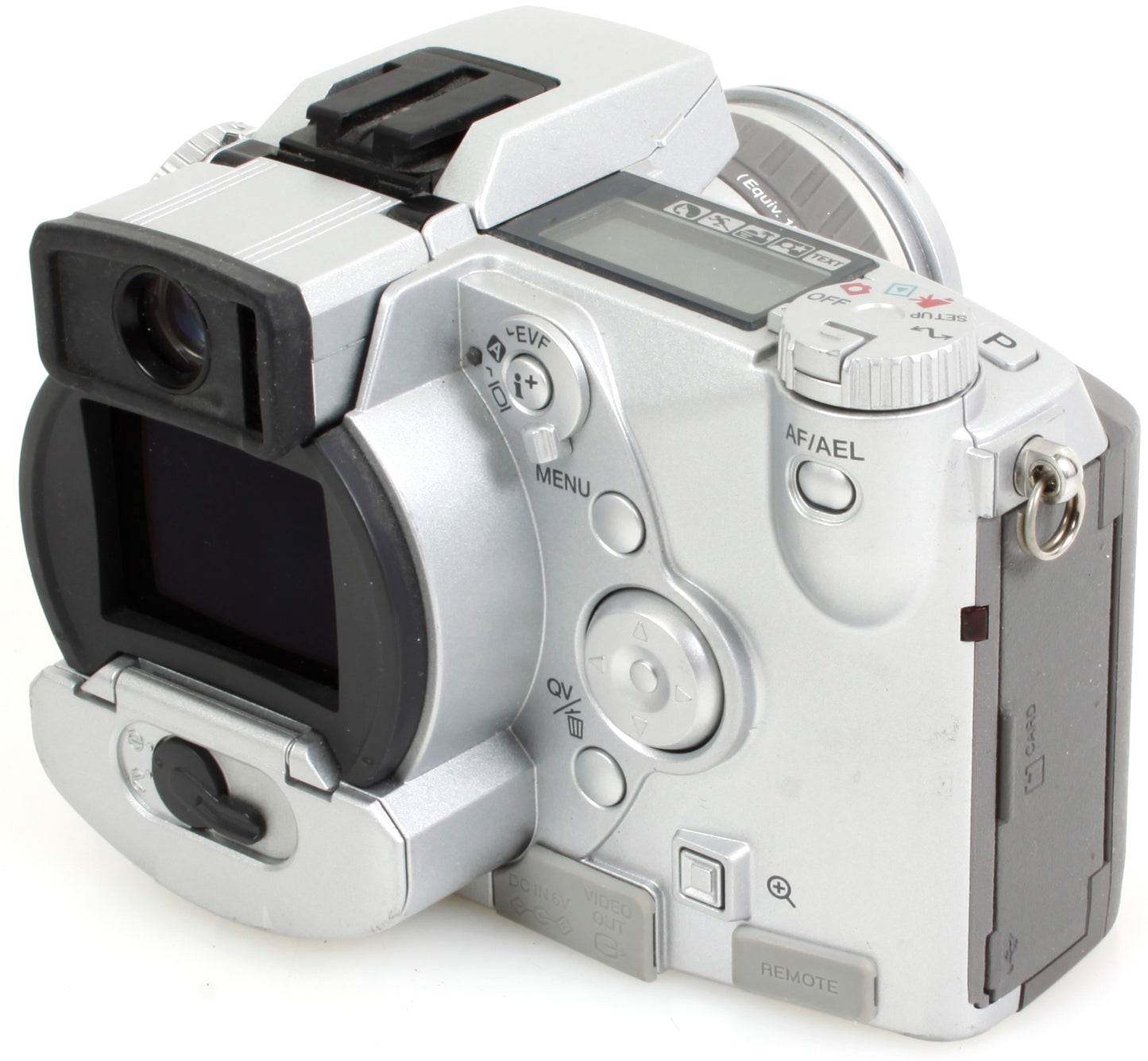 Minolta Dimage 5 Camera w/ Lens Silver Tested