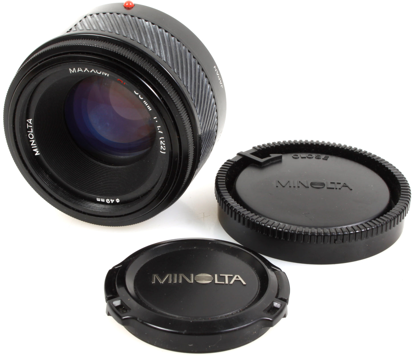 Minolta AF/ Sony 50mm f/1.7 Lens w/ Caps
