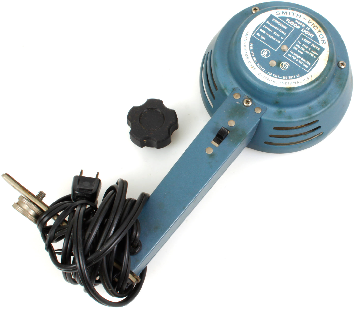 Super 8 Vintage Movie Light Pelham Blue TESTED