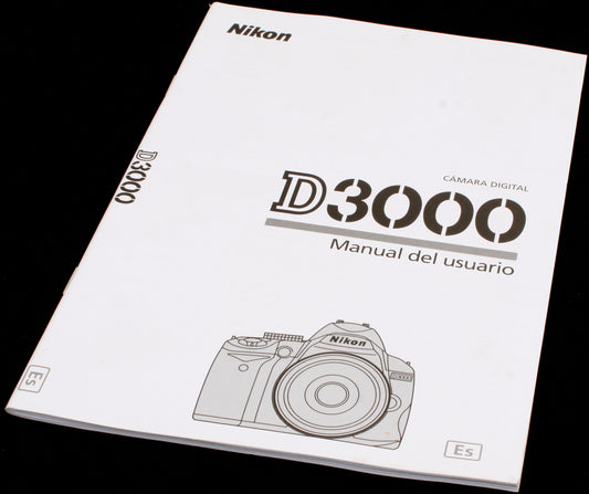 Nikon D3000 Manual Spanish