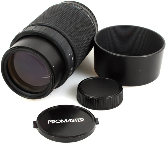 Nikon Super Telephoto AF Lens for Film Camera w/ Caps & Hood