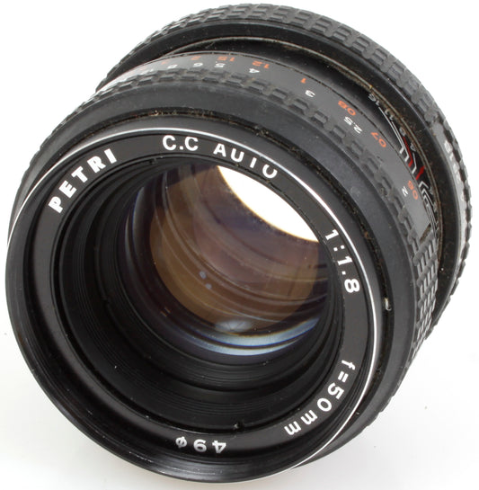 50mm f/1.8 Screw Mount M42 Petri Lens