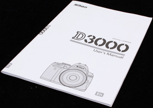Nikon D3000 Manual Original