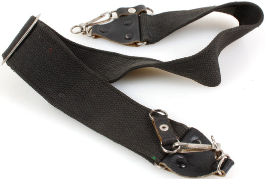 Vintage Camera Wide Strap w/ Strap Protectors 1970s Black