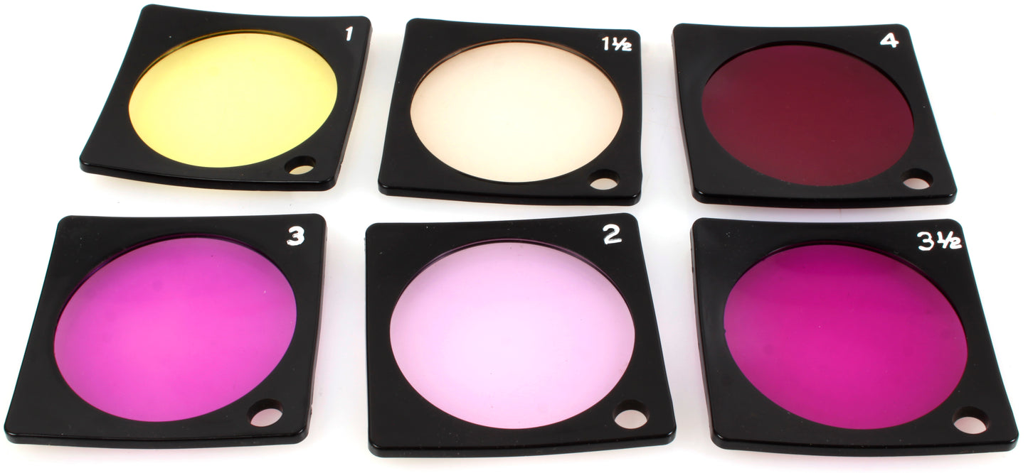 Enlarger Variable Contrast Filters Set of 6