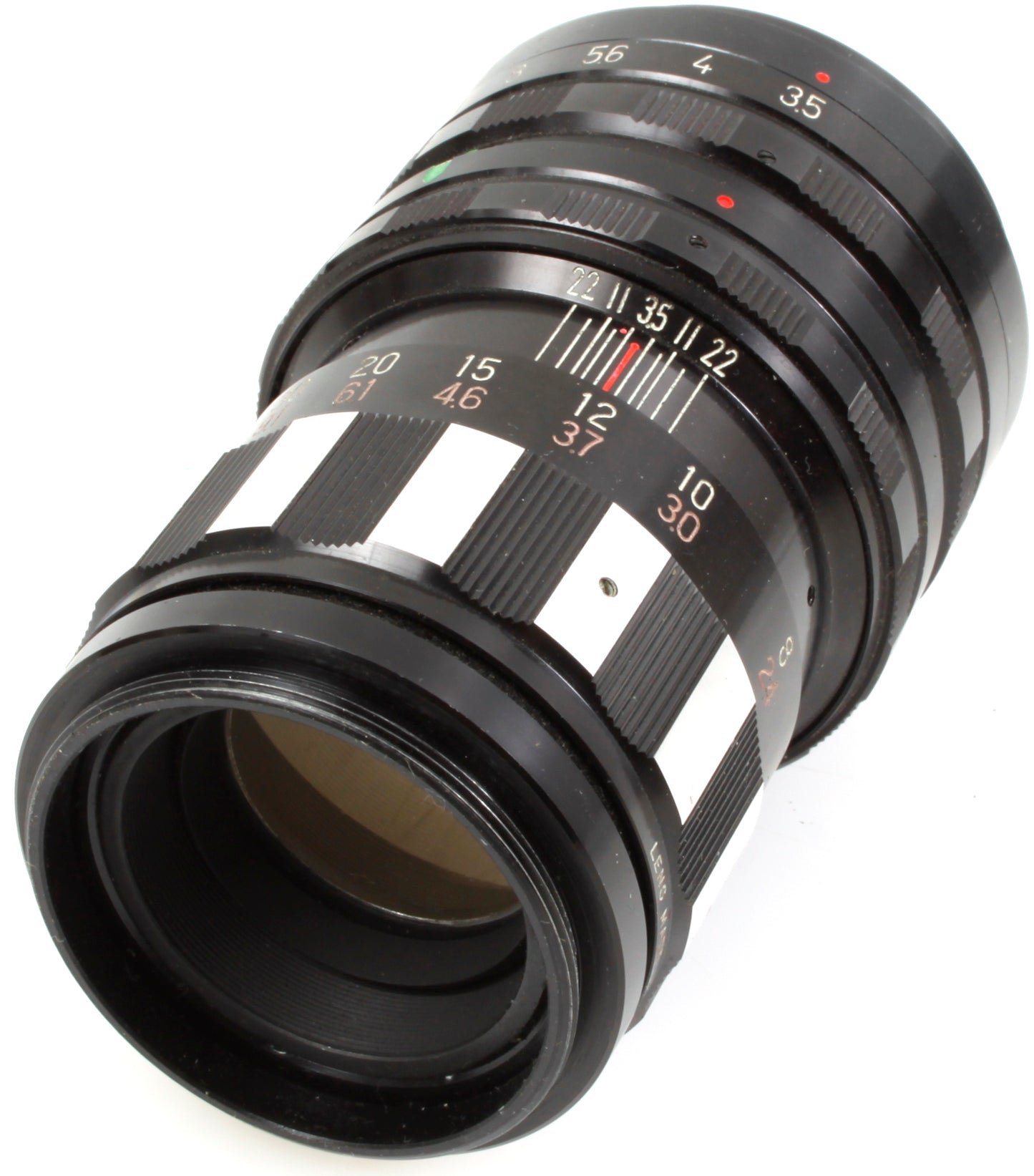 Petri Orikkor 135mm f3.5 Lens w/ Case and Caps