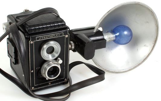 Art Deco Camera & Flash Prop/ For Parts