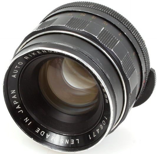 Auto Rikenon 55mm f1.8 M42 Screw Mount Lens