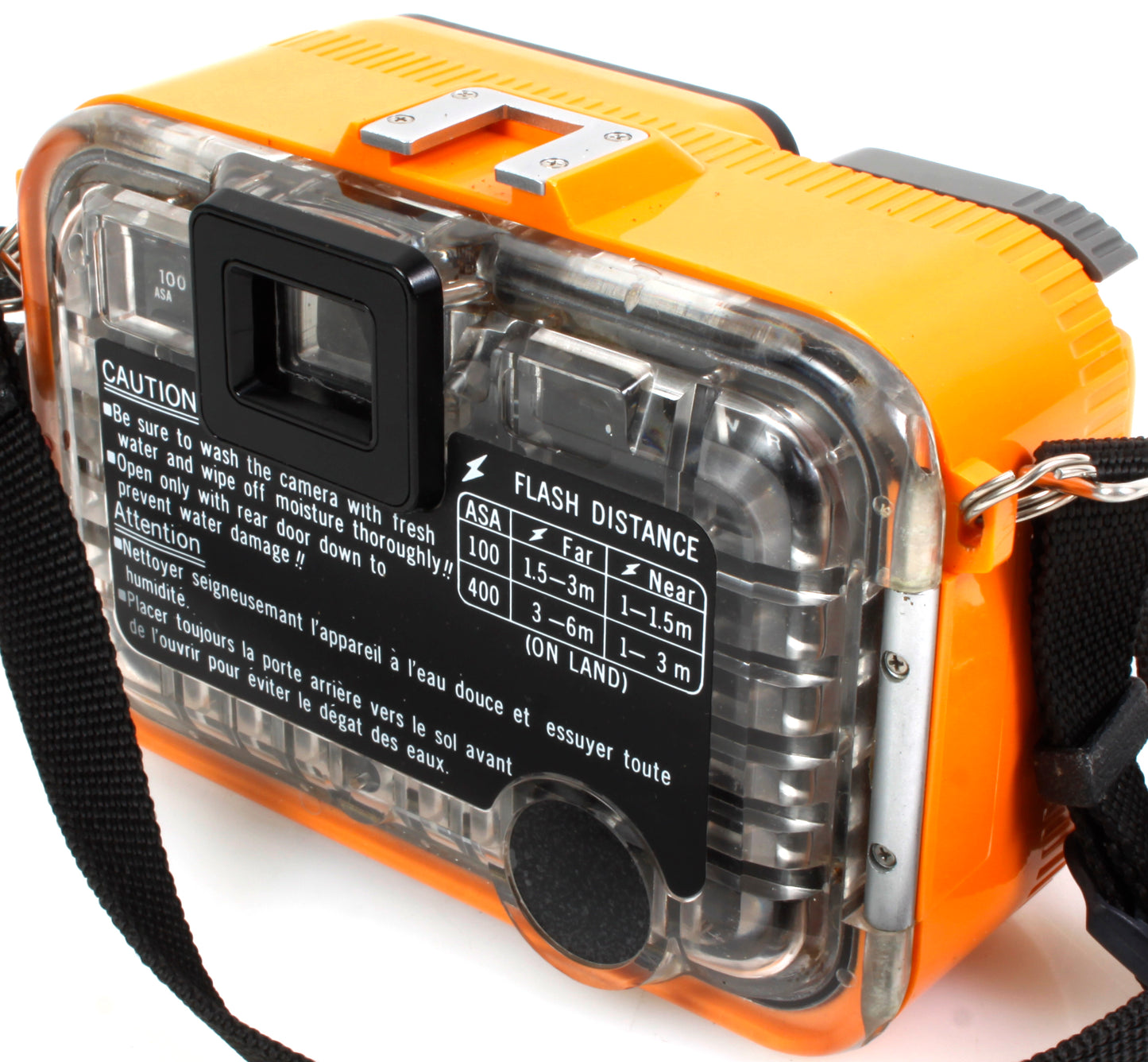 Hanimex Amphibian Underwater 35mm Film Camera W/ Case, Sports Finder