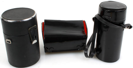 Camera Lens Hard Cases Set of 3