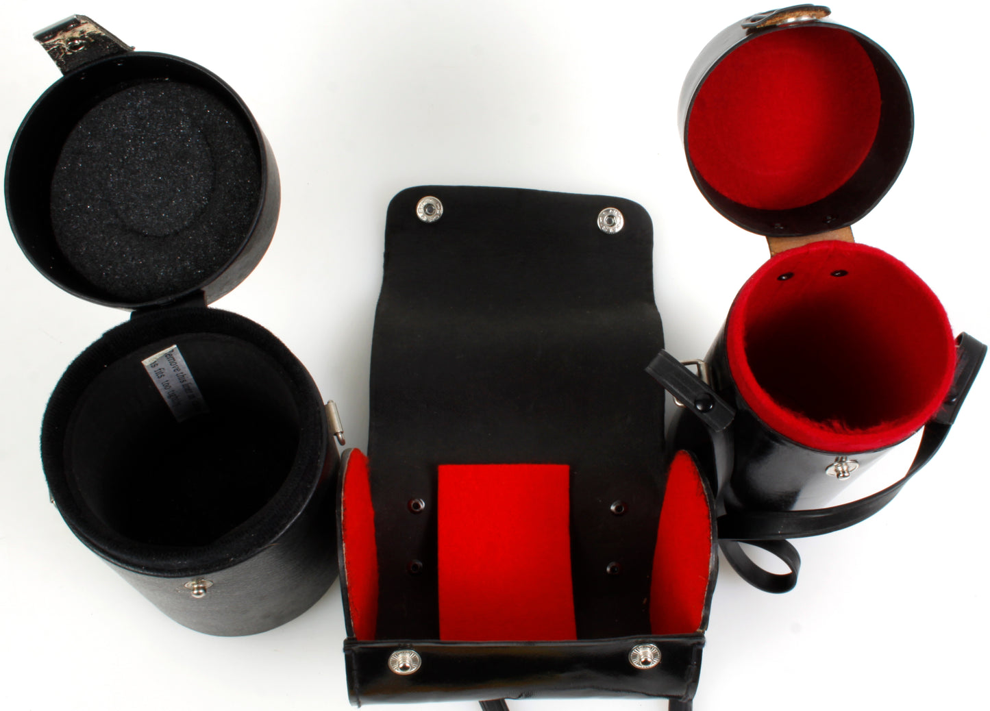 Camera Lens Hard Cases Set of 3