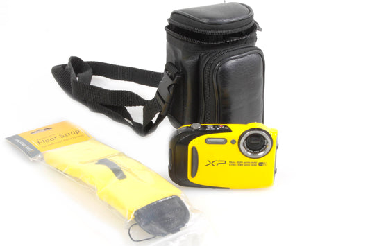 FujiFilm XP Underwater Camera w/ Case and Floating Camera Strap