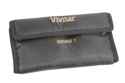 Vivitar Camera Filter Case, Holds 4 Filters From 46-58mm