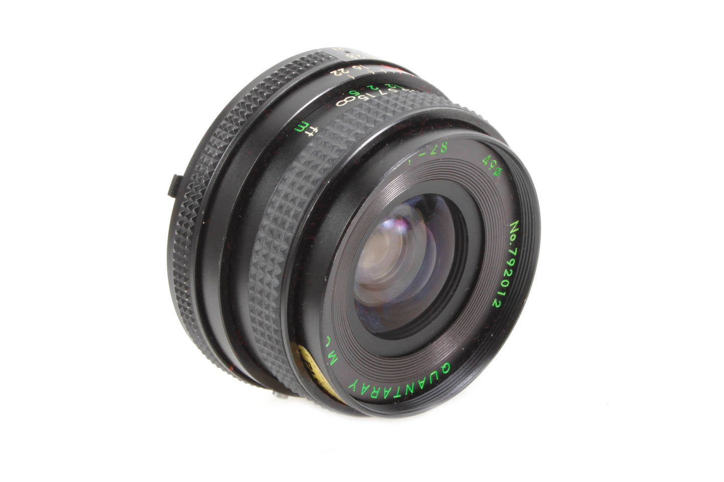 Quantaray 28mm F/2.8 Lens for Minolta MD w/ Case