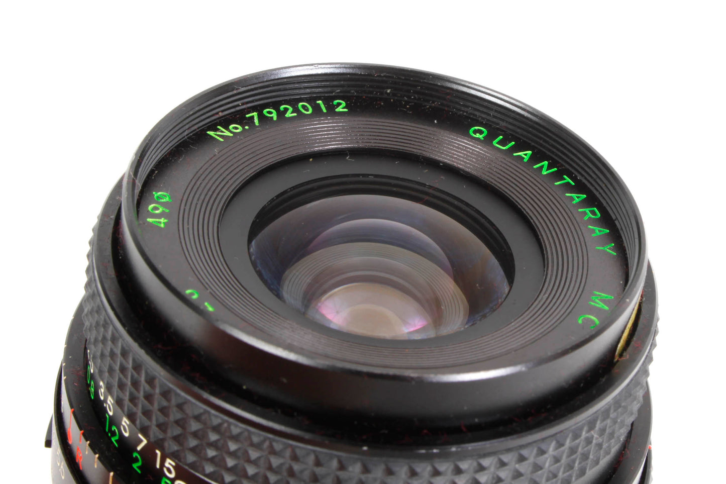 Quantaray 28mm F/2.8 Lens for Minolta MD w/ Case