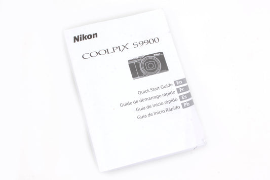 Nikon Coolpix S9900 Camera Manual