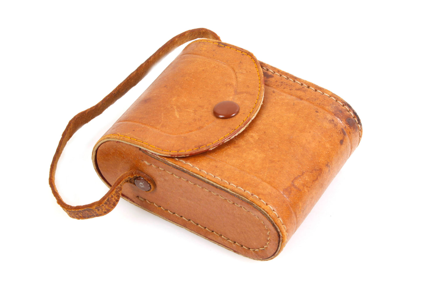 Vintage Mini Binoculars W/ Leather Case