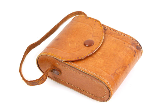 Vintage Mini Binoculars W/ Leather Case