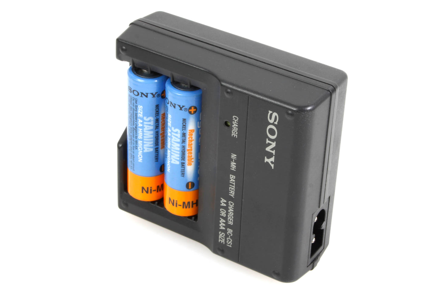Sony BC-CS1 Battery Charger W/ 4 Batteries