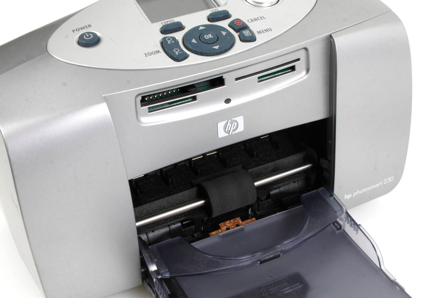 HP Photosmart 230 Desktop Photo Printer W/ Paper