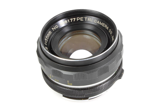 Petri C.C. Auto 55mm F/1.8 Lens