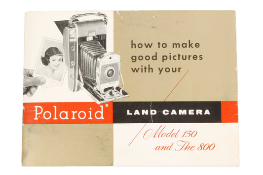 Polaroid 150/800 Manual