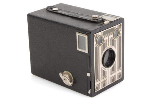 Art Deco Box Camera Kodak Six-20 Brownie Junior
